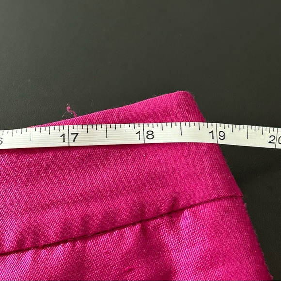 Talbots Women's Signature Silk Pants Petite   Fuchsia Size 16 - Picture 7 of 8